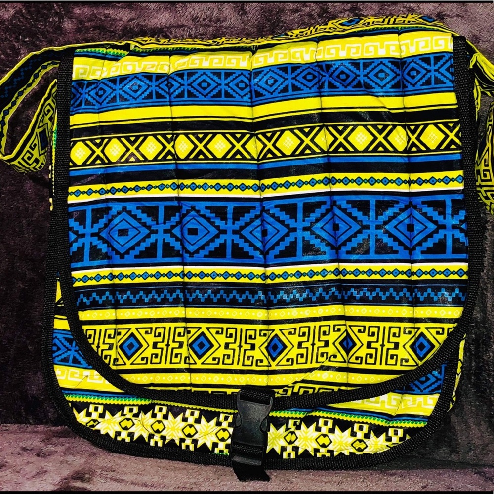 African fabric bodycross bag